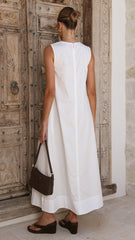 Alex Maxi Dress - White