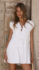 Avalee Mini Dress - White