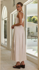 Amira Maxi Dress - Natural