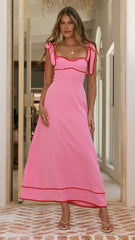 Beverly Maxi Dress - Pink