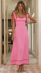 Beverly Maxi Dress - Pink