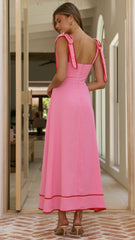 Beverly Maxi Dress - Pink