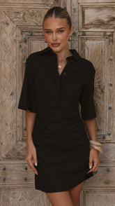 Sydney Mini Dress - Black