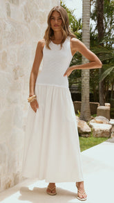 Arden Maxi Dress - White