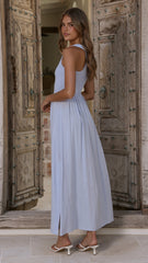 Amira Maxi Dress - Blue
