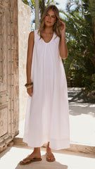 Rohan Maxi Dress - White