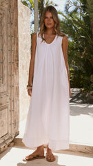 Rohan Maxi Dress - White