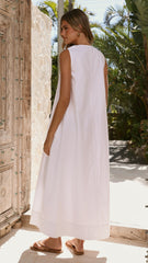 Rohan Maxi Dress - White