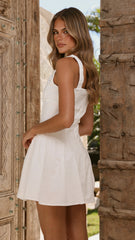Joy Mini Dress - White