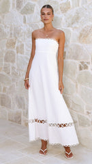 Caressa Maxi Dress - White