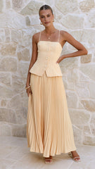 Amana Maxi Dress - Yellow