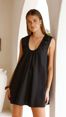 Vanessa Mini Dress - Black