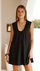 Vanessa Mini Dress - Black