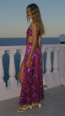 Barzilio Dress - Pink/Purple
