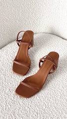 Balton Mule Heel - Teak