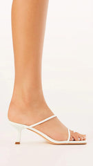 Mabel Heel - White