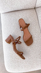 Balton Mule Heel - Teak