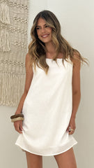 Nalu Mini Dress - White