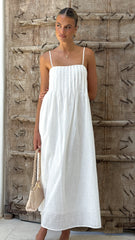 Stayla Maxi Dress - White