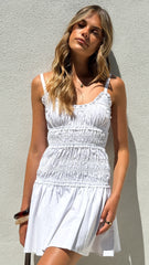 Vida Mini Dress - White