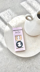 Bra Clips 3 Pack - Clear/Nude/Black