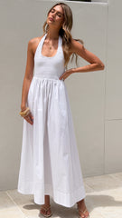 Keanie Maxi Dress - White