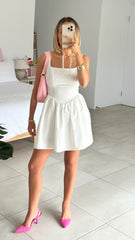 Sadzi Mini Dress - White
