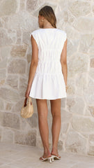 Avalee Mini Dress - White