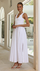 Amira Maxi Dress - White