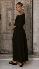 Aleski Maxi Dress - Black