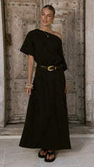 Aleski Maxi Dress - Black