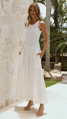 Arden Maxi Dress - White