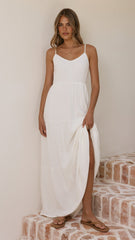 Shelley Maxi Dress - White