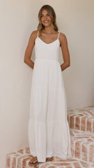 Shelley Maxi Dress - White
