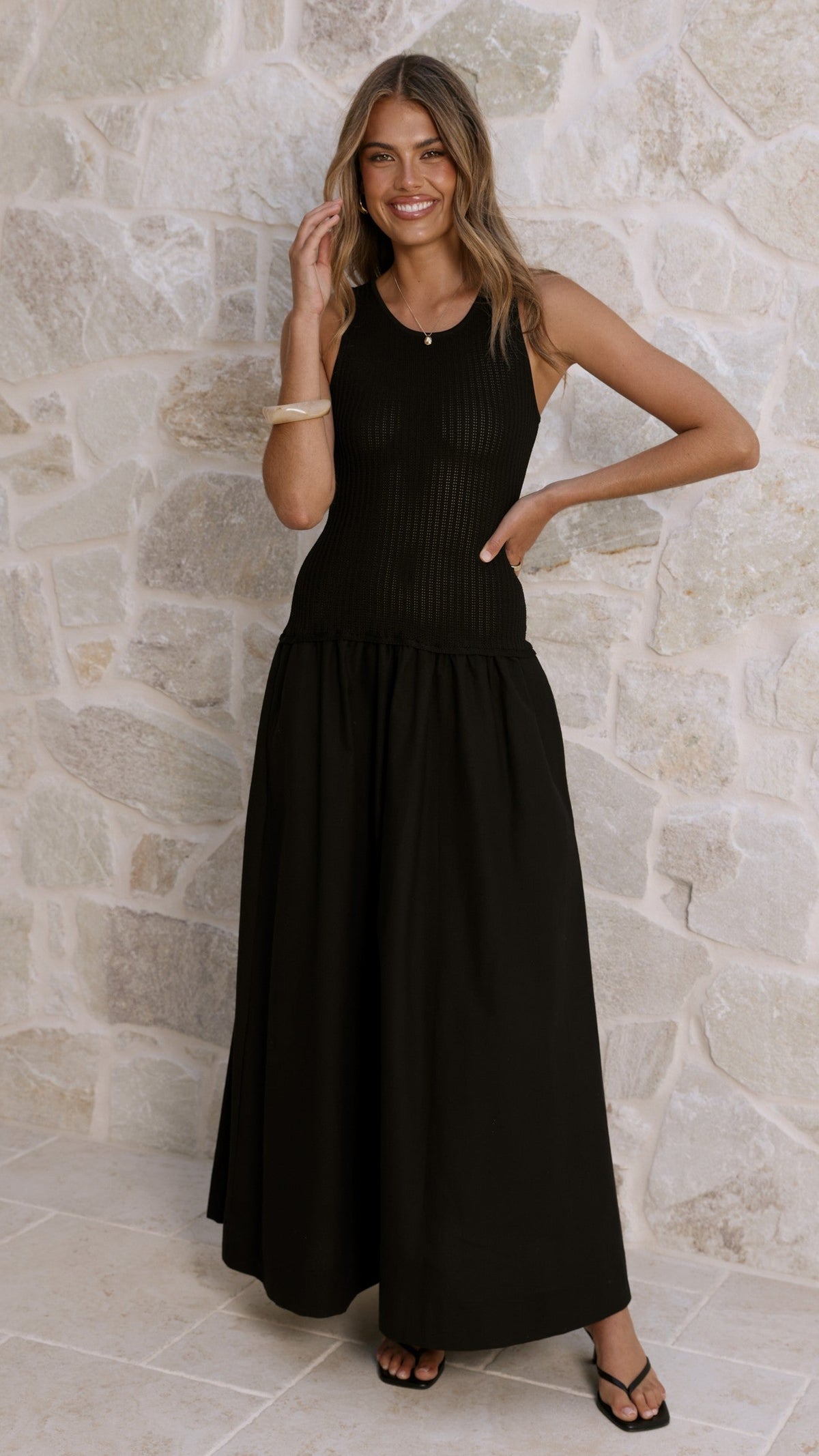 Arden Maxi Dress - Black