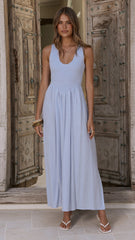 Amira Maxi Dress - Blue