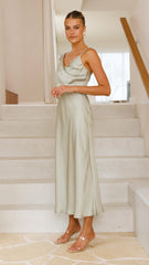 Audrey Maxi Dress - Olive