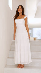 Pasca Maxi Dress - White
