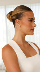 Yatima 18K Gold Earrings - Gold / Pearl