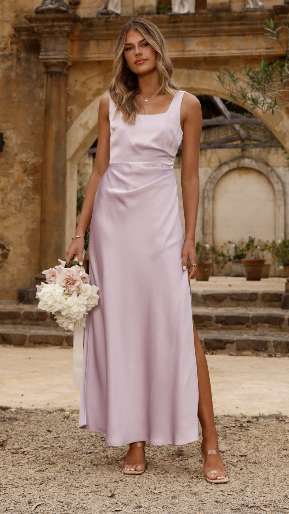 Adeline Maxi Dress - Lilac