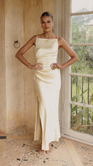 Ava Maxi Dress - Yellow