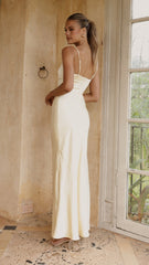 Ava Maxi Dress - Yellow