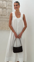Alex Maxi Dress - White
