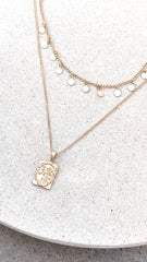 Alice Pendant Necklace - Gold